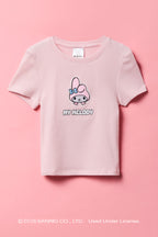 My Melody™ Girls Embroidered T-Shirt
