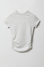 T-shirt cintré sur le côté pour filles