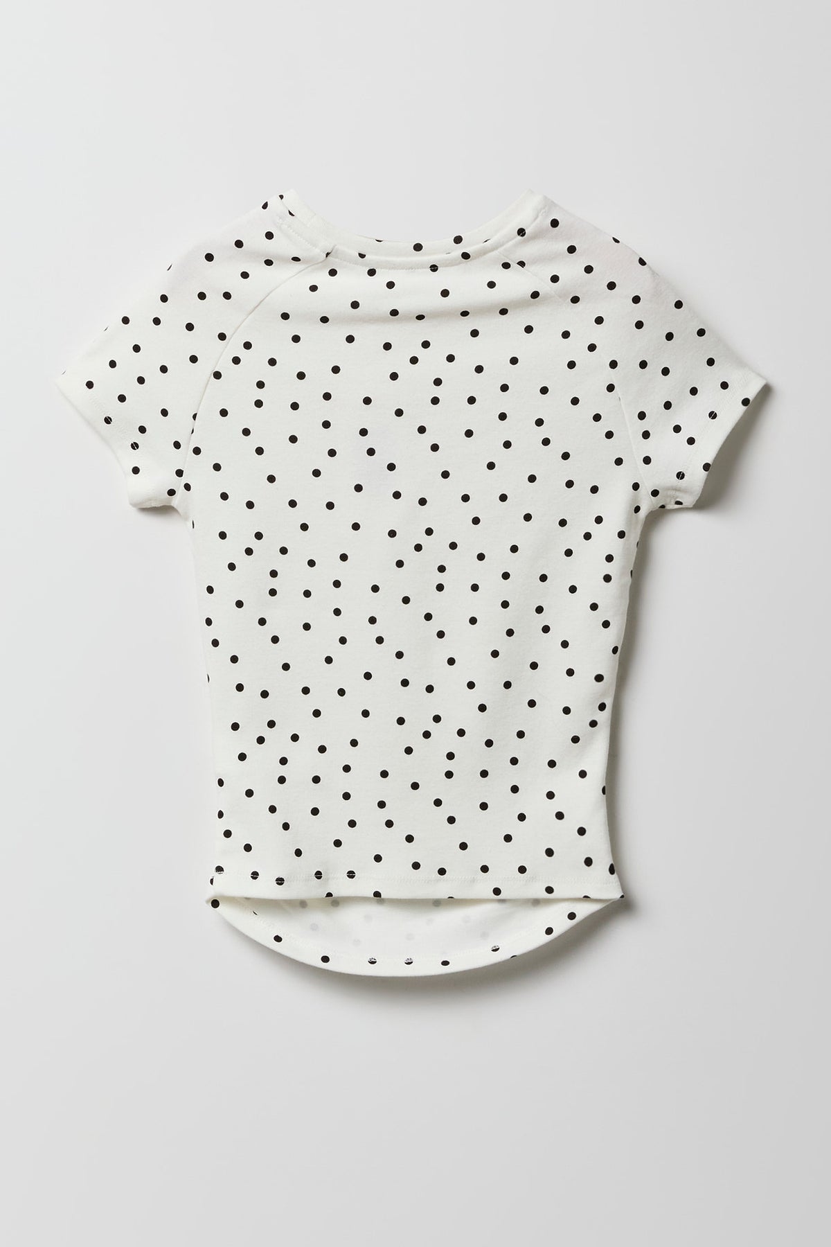 Vue alternative 2. T-shirt cintré sur le côté pour filles