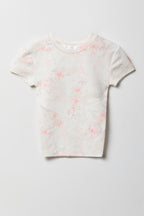 T-shirt ras du cou imprimé