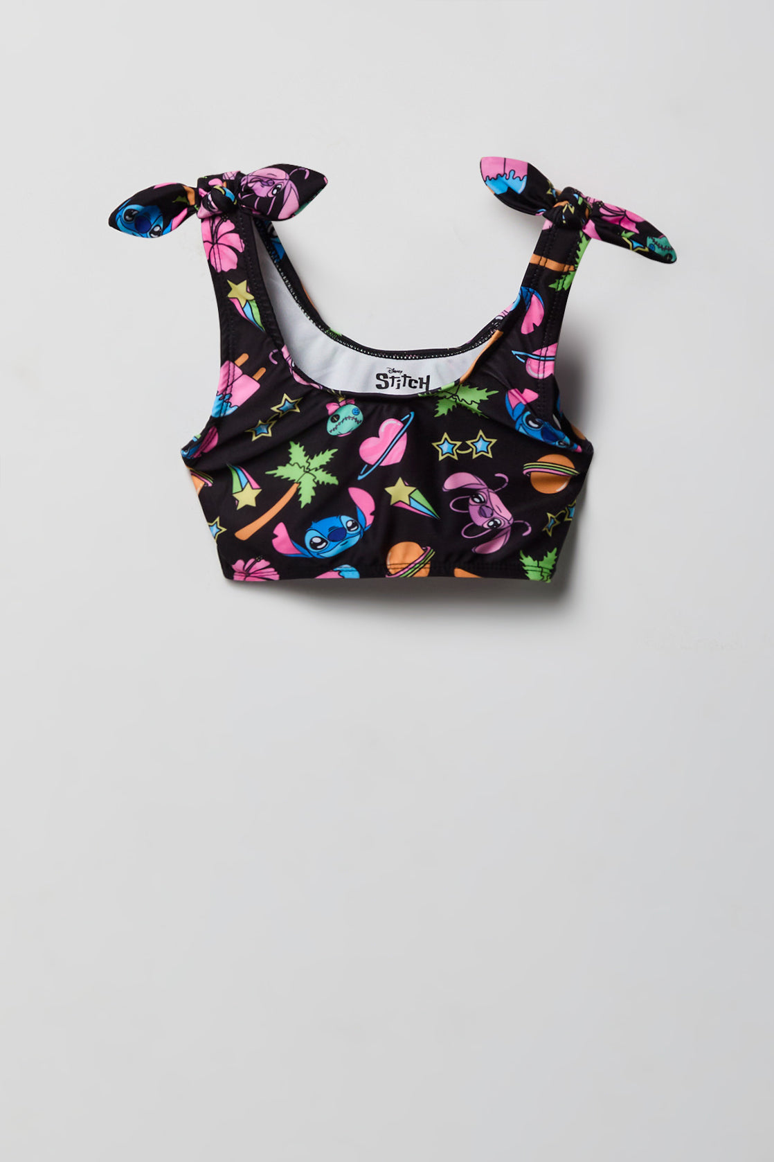 Vue alternative 2. Maillot de bain deux-pièces à imprimé Stitch & Angel pour fille