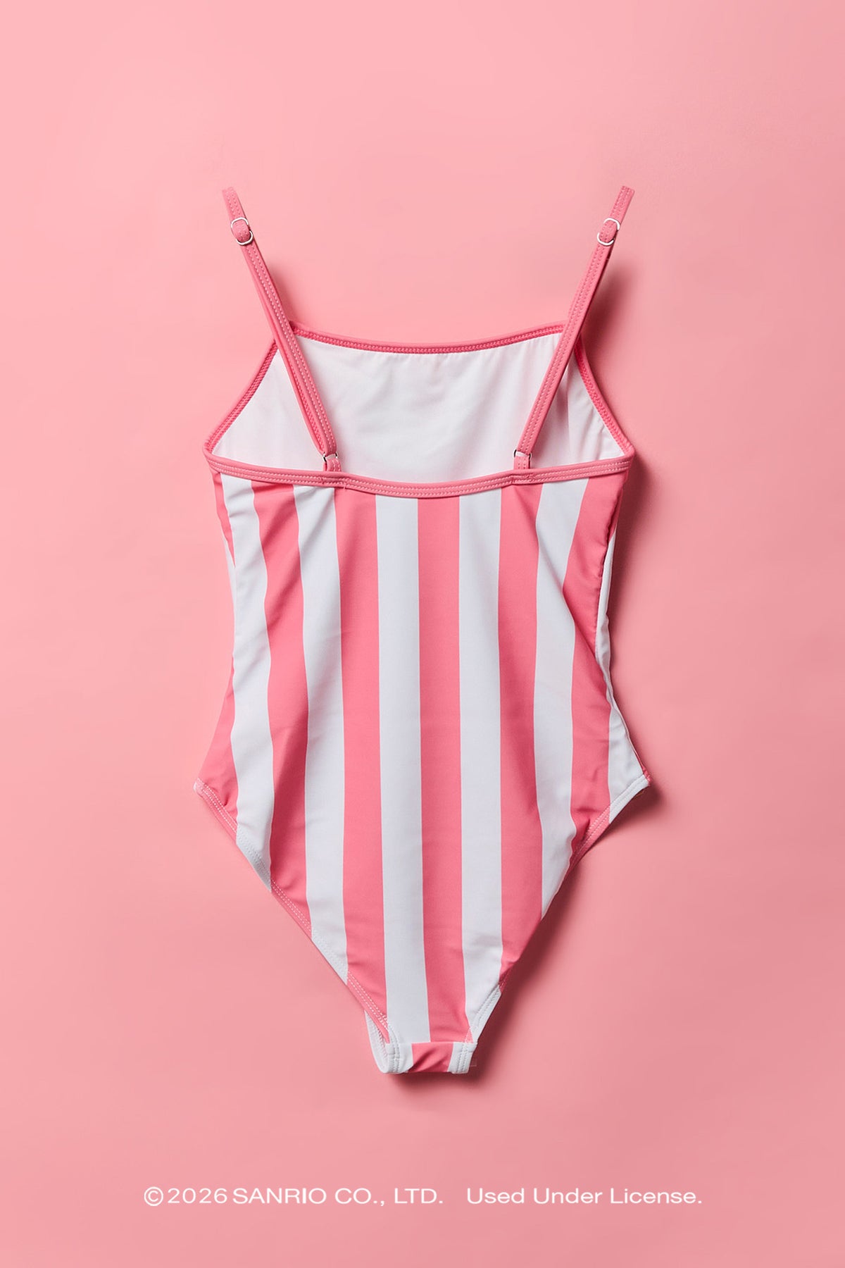 Alt View 2. Hello Kitty® Girls Graphic Swimsuit - Pink