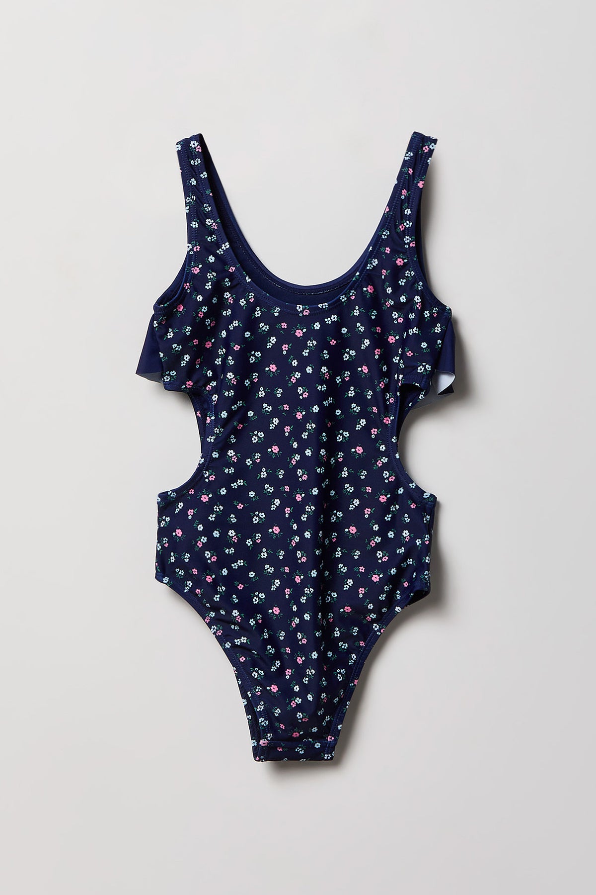 Vue alternative 2. Maillot de bain une-pièce volanté pour fille