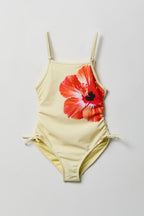 Maillot de bain une-pièce imprimé pour fille