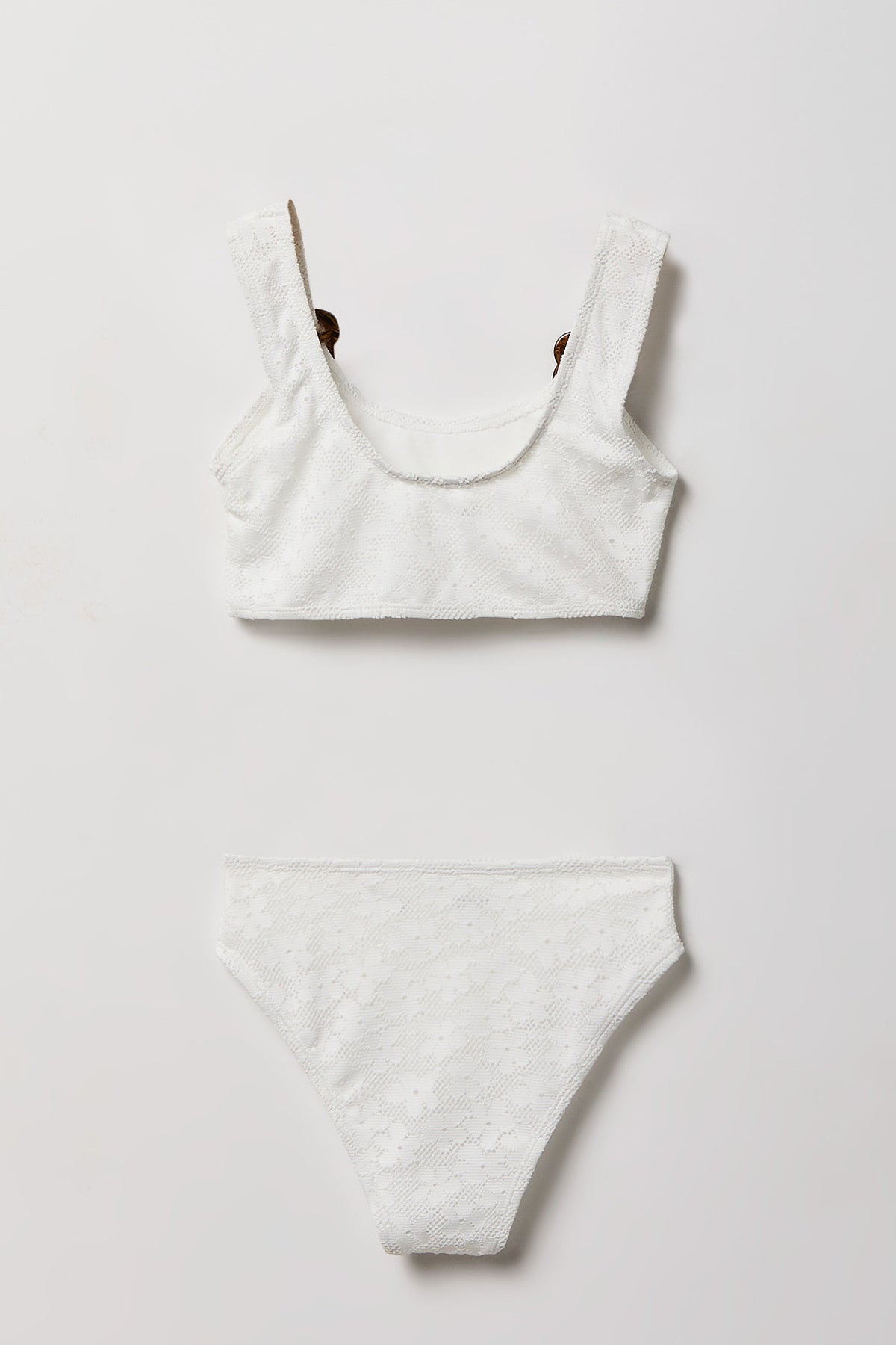 Vue alternative 2. Ensemble de baignade crocheté pour fille