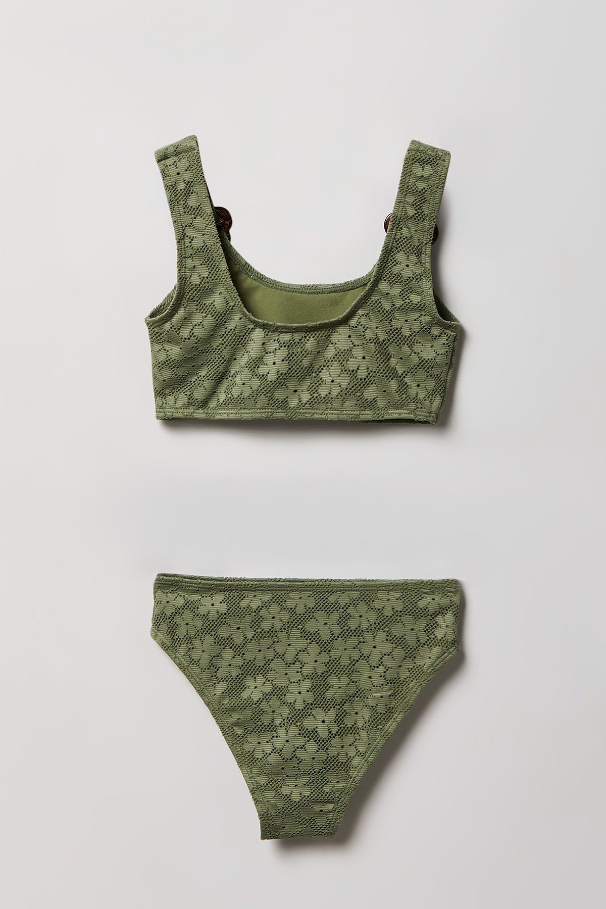 Vue alternative 2. Ensemble de baignade crocheté pour fille