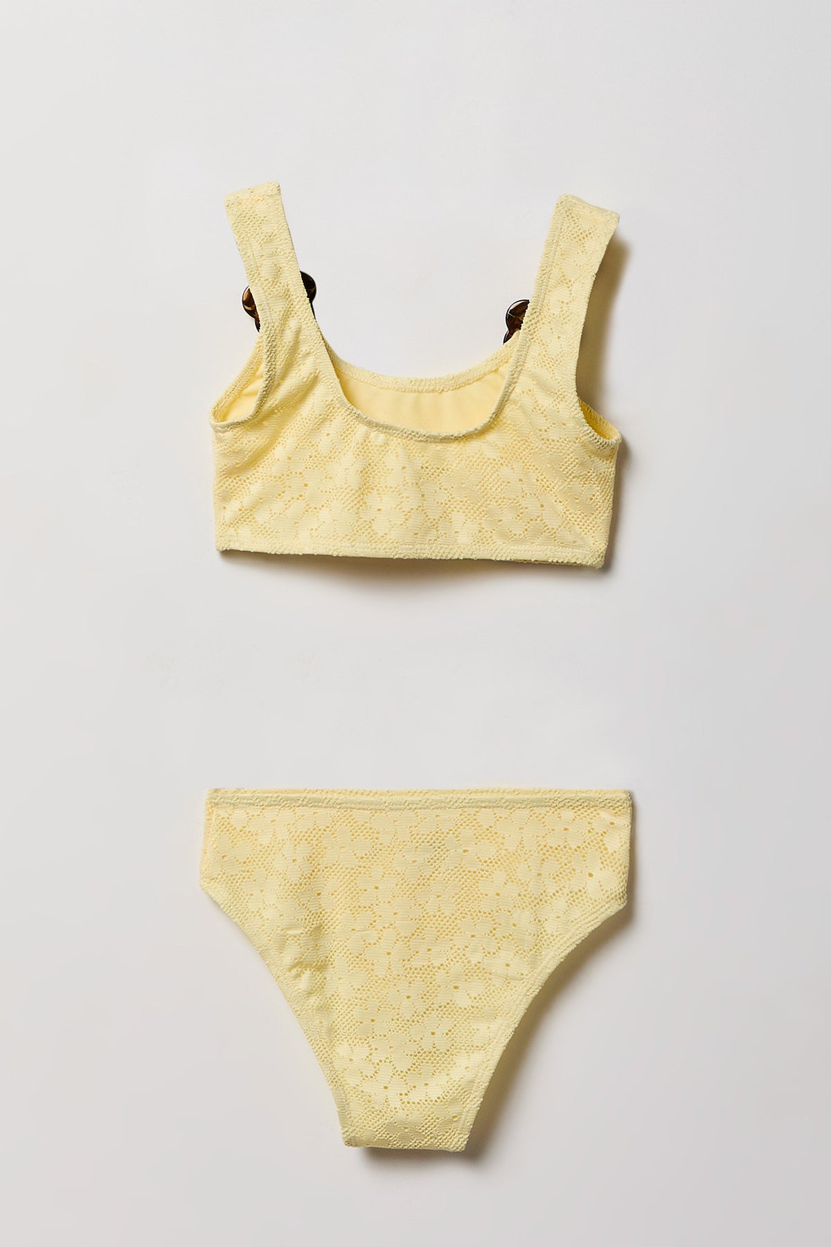 Vue alternative 2. Ensemble de baignade crocheté pour fille