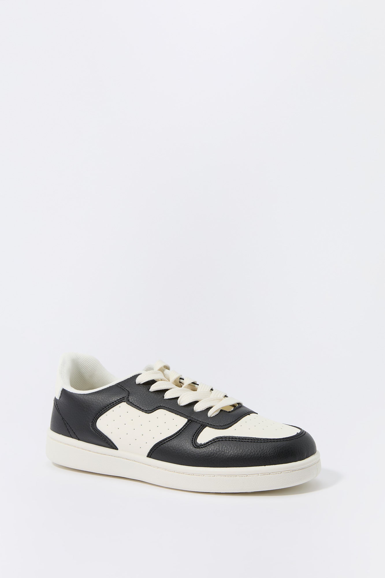 Platform Colourblock Lace Up Shoe