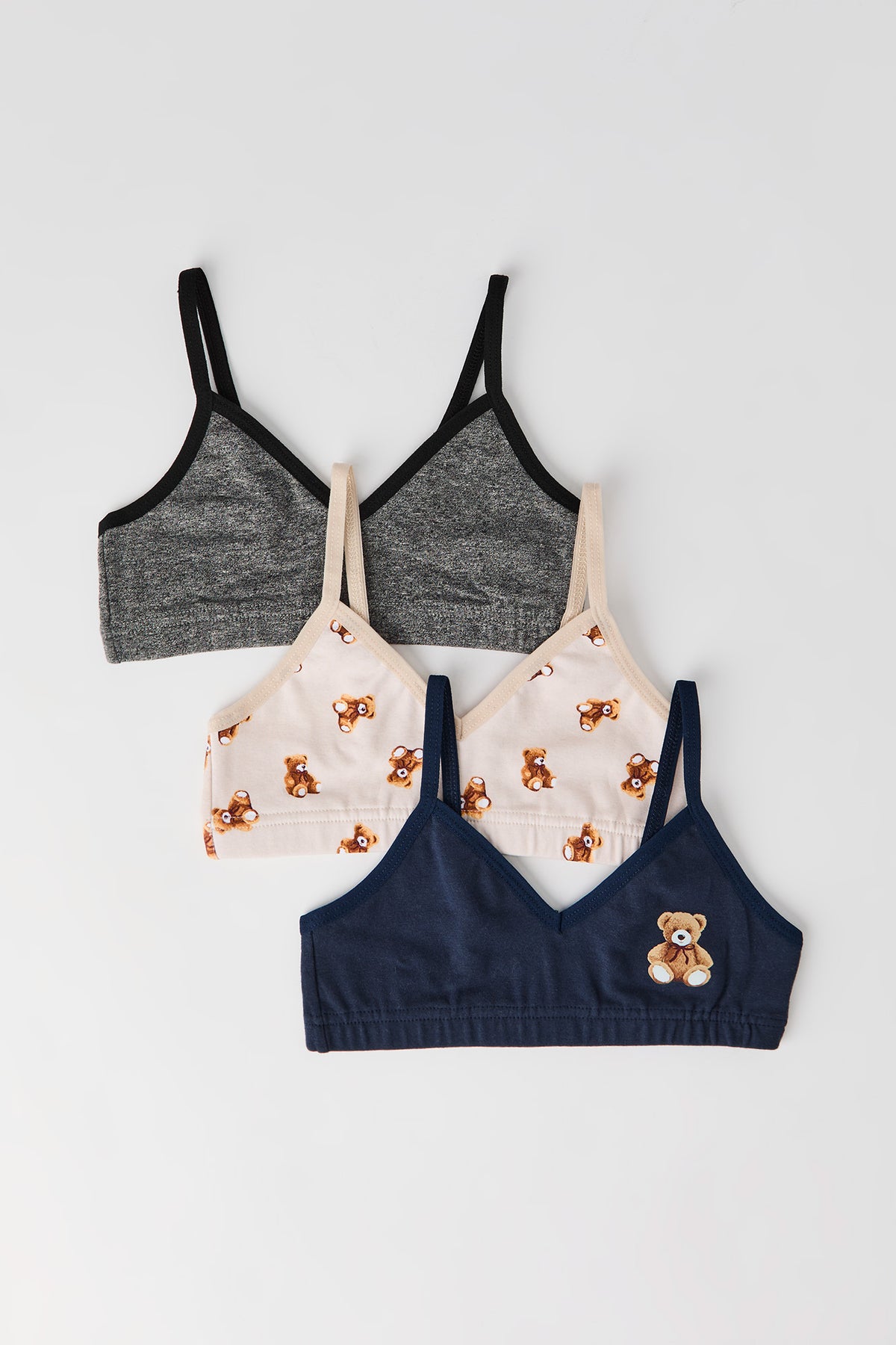 Soutien-gorge camisole pour fille (Lot de 3)