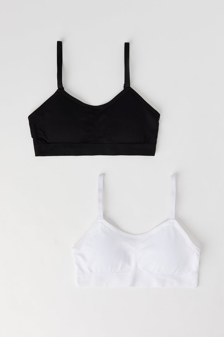 Bralette sans couture pour fille (Lot de 2)