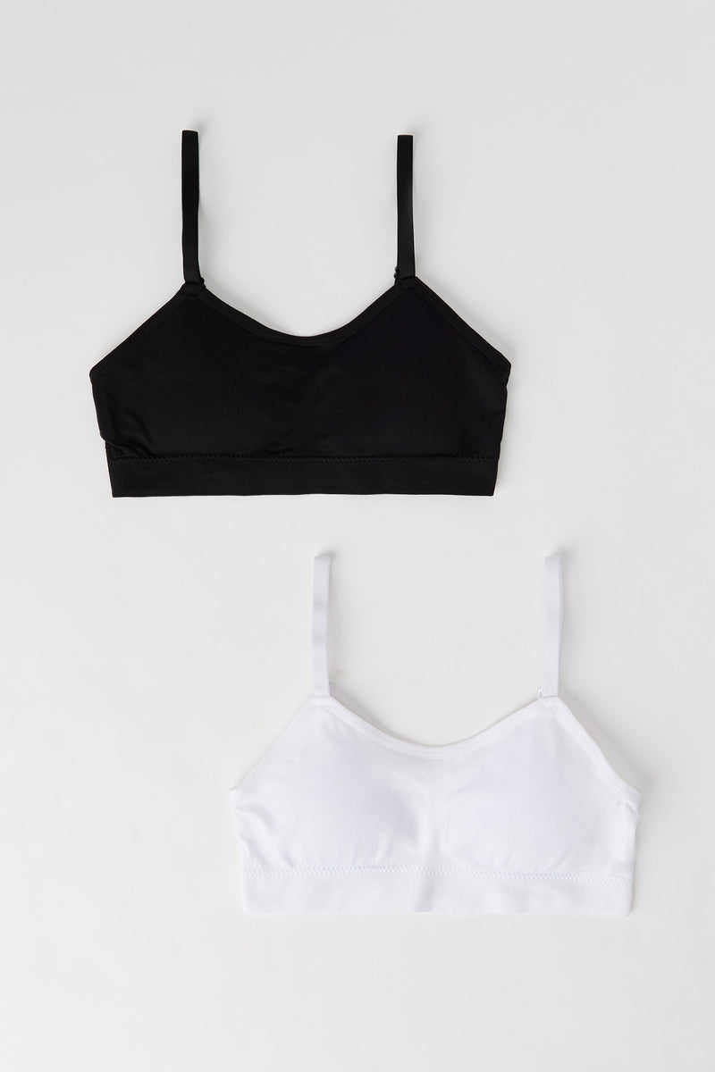 Bralette sans couture pour fille (Lot de 2)