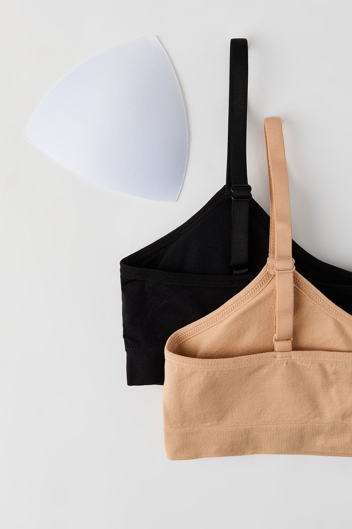Vue alternative 2. Bralette sans couture pour fille (Lot de 2)