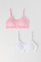 Bralette sans couture pour fille (Lot de 2)