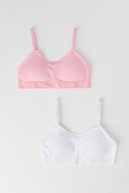 Bralette sans couture pour fille (Lot de 2)
