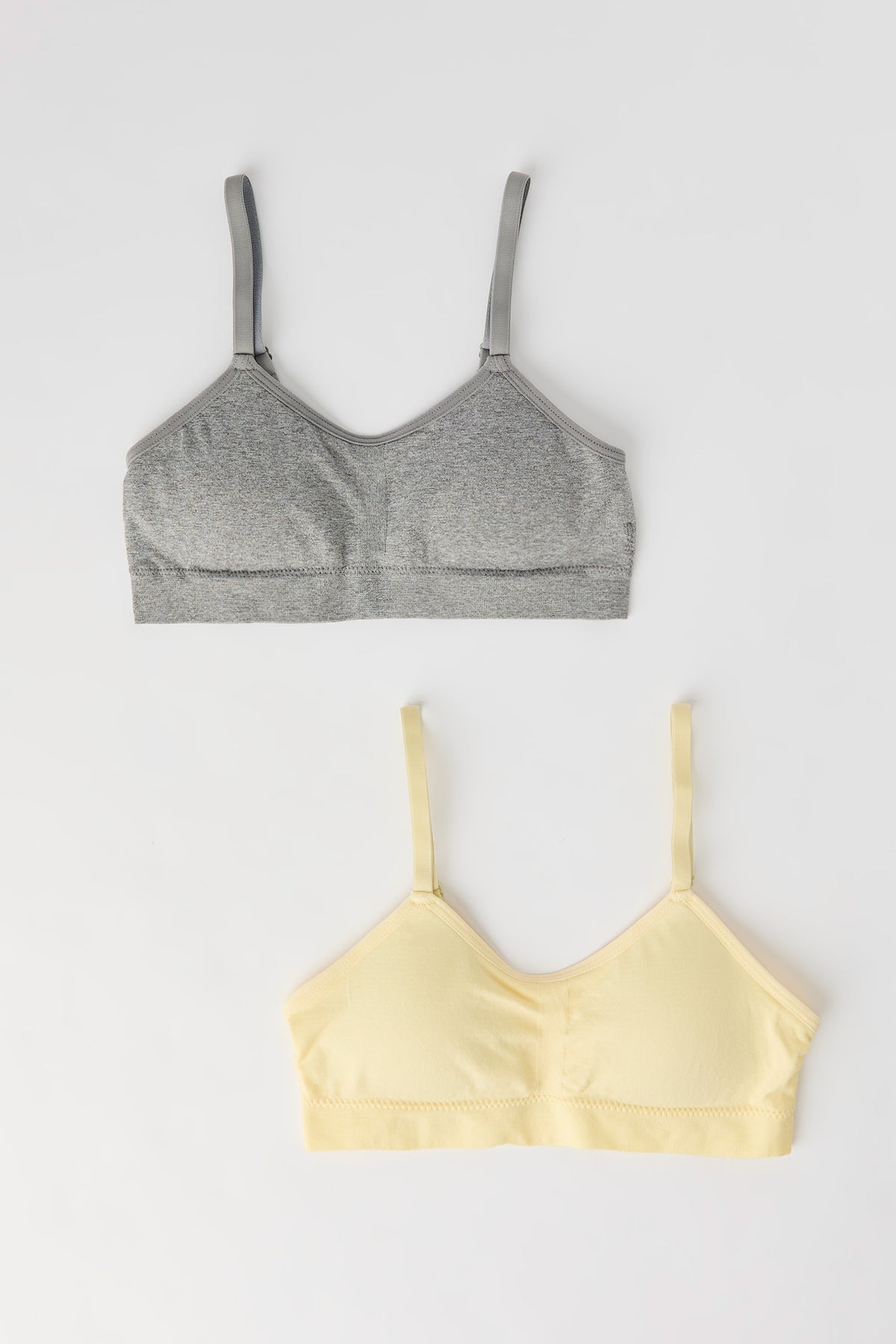 Girls Seamless Bralette (2 Pack) - Yellow