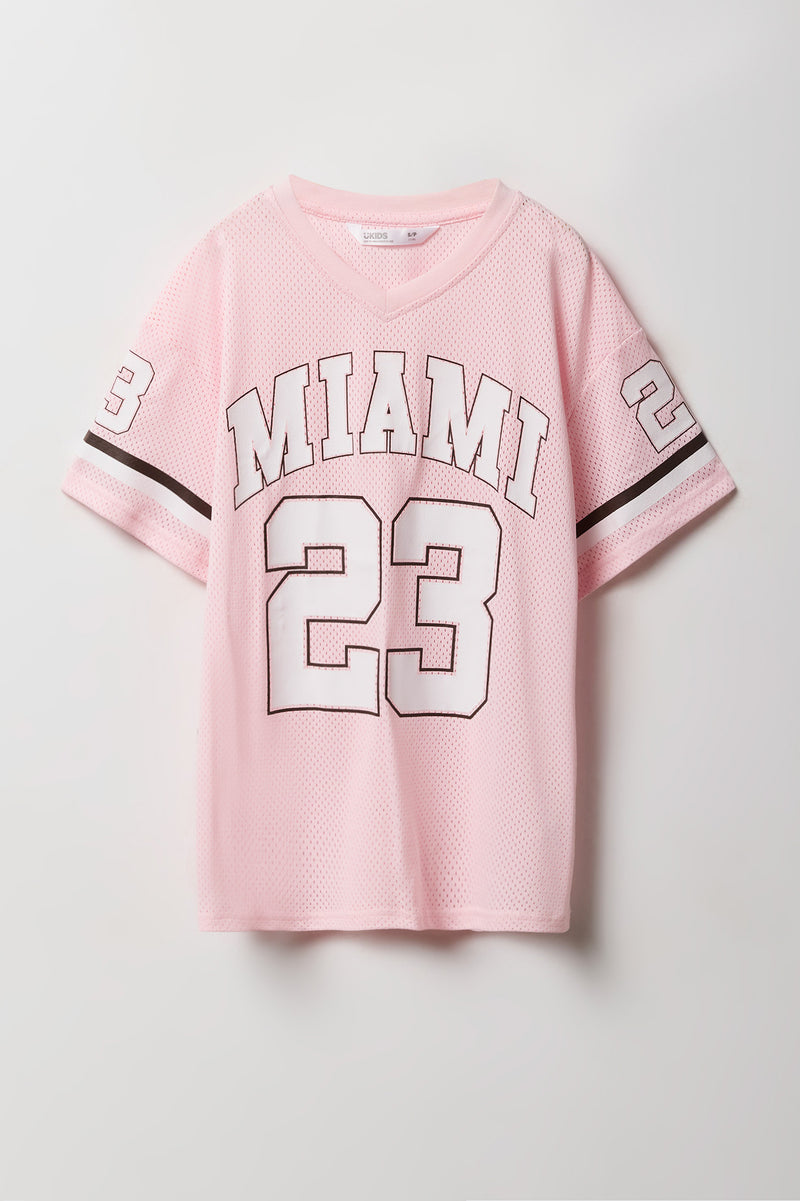 Girls Mesh Active Jersey