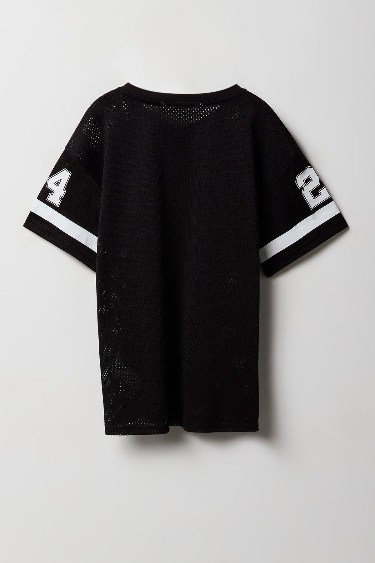 Alt View 2. Girls Mesh Active Jersey - Black