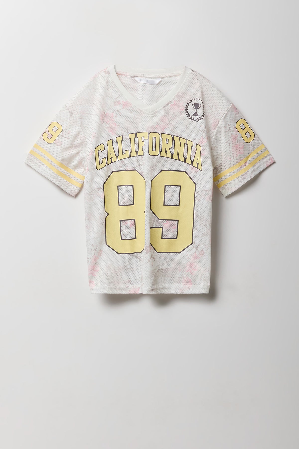 Jersey en filet imprimé pour fille