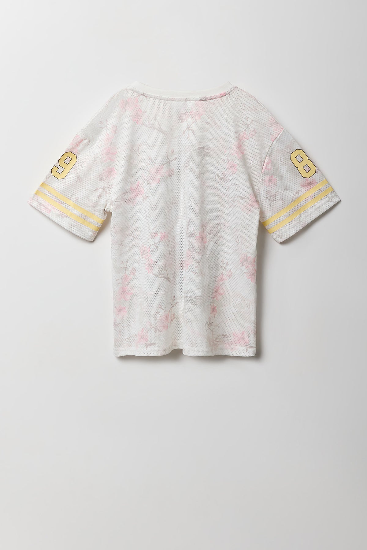 Vue alternative 2. Jersey en filet imprimé pour fille