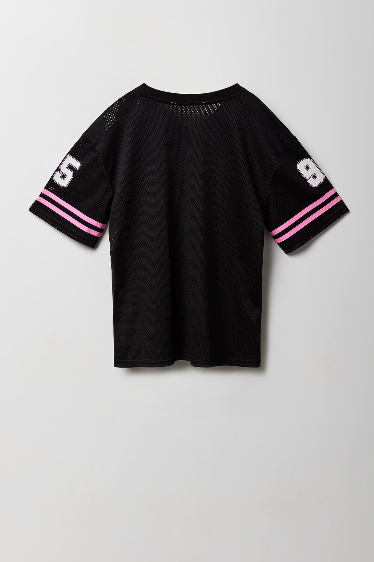 Vue alternative 2. Jersey en filet imprimé pour fille