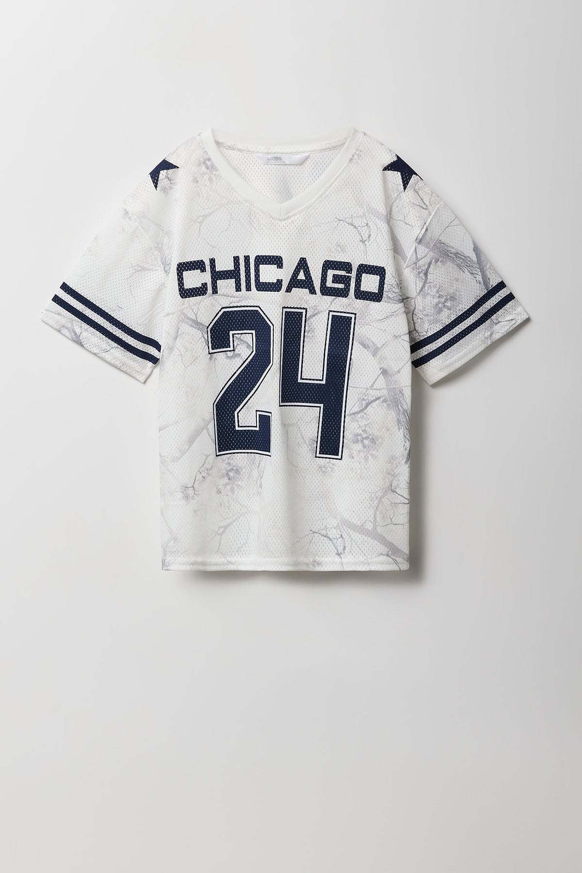 Jersey en filet imprimé pour fille