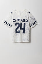 Jersey en filet imprimé pour fille