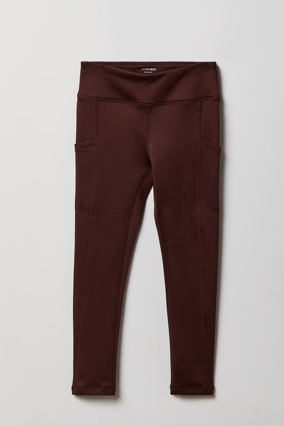 Legging Active doublé de molleton avec poches latérales pour fille