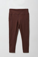 Girls Active High Density Legging with Pockets
