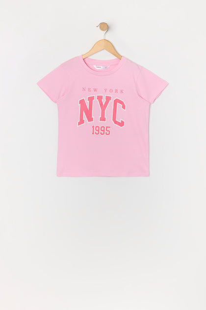 Girls NYC Graphic T-Shirt