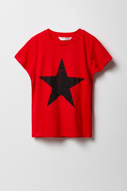 T-shirt à imprimé Star pour fille