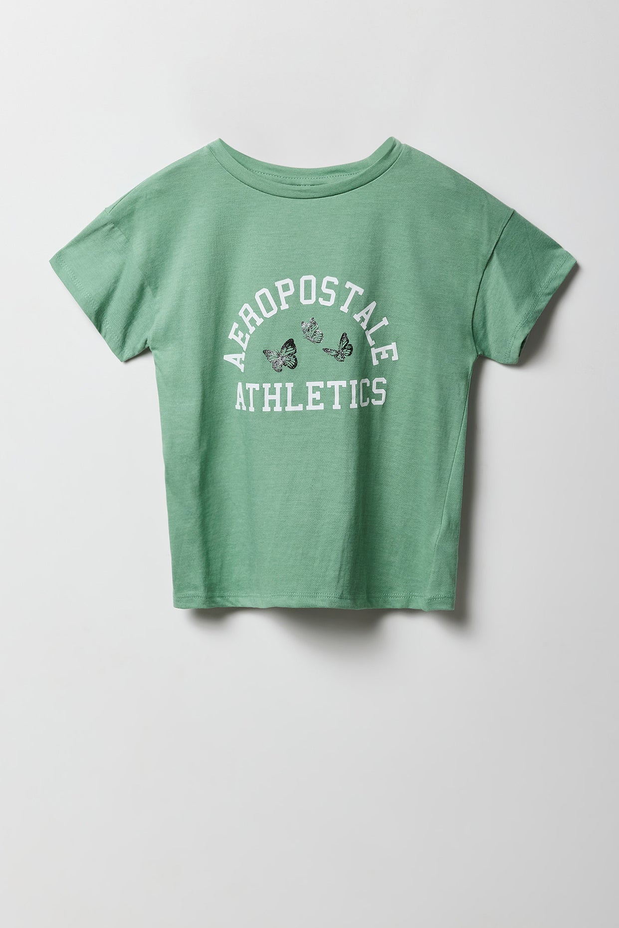 T-shirt à imprimé Aeropostale Athletics pour fille