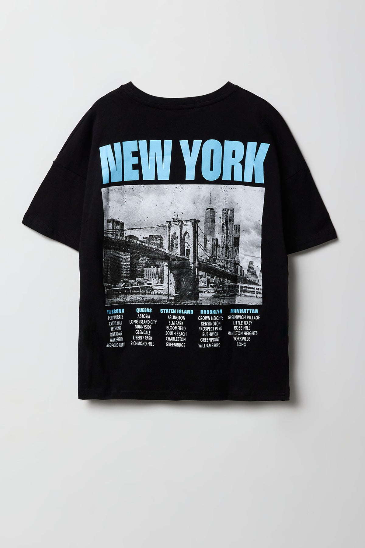 Vue alternative 2. T-shirt surdimensionné à imprimé Destination pour enfants