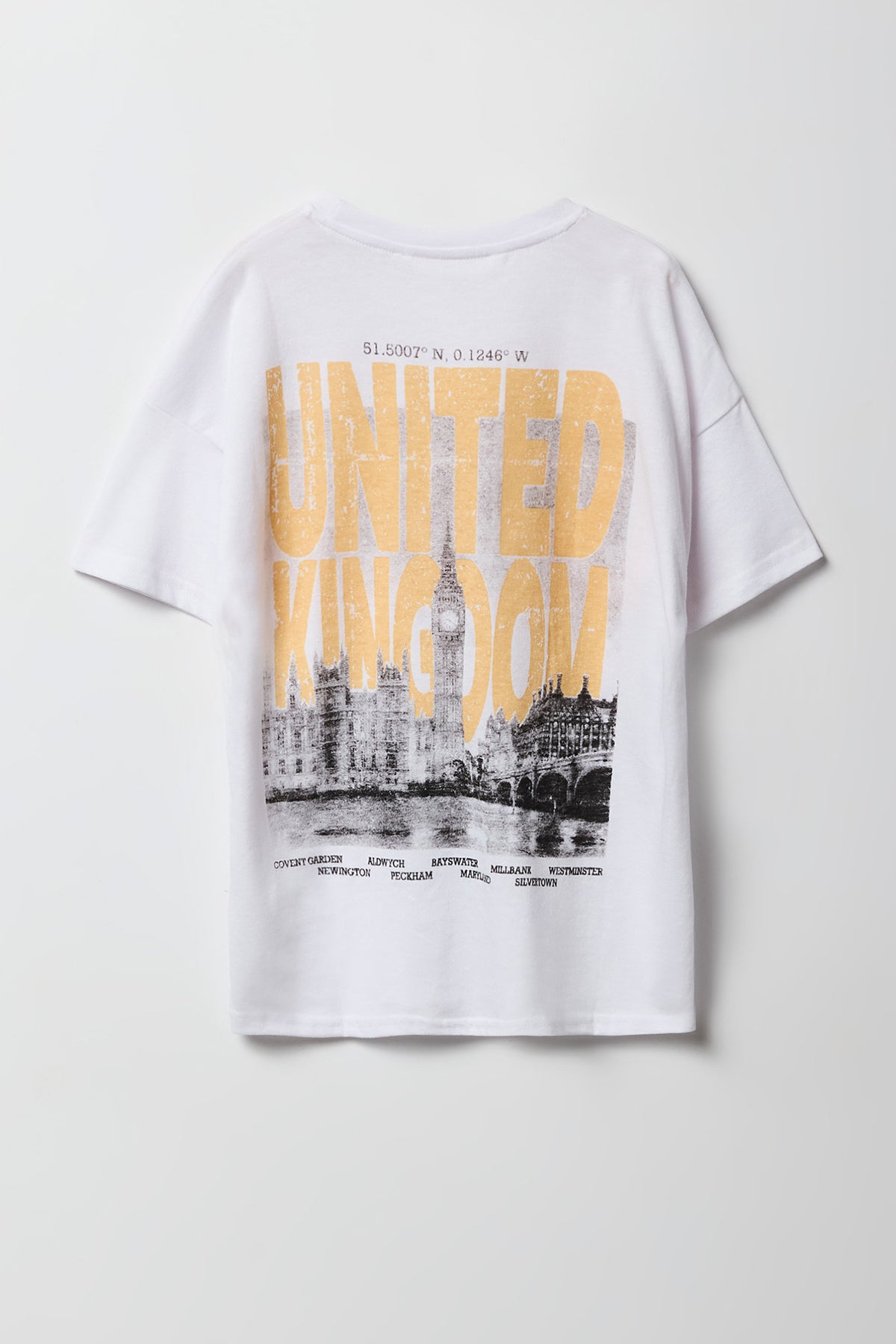 Vue alternative 2. T-shirt surdimensionné à imprimé Destination pour enfants