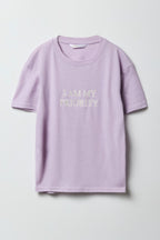 T-shirt à broderie My Priority pour filles