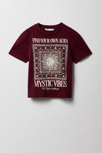T-shirt à imprimé Mystic en relief pour fille