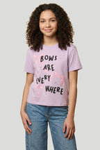 Girls Luxe Heavy Cotton Puff Print T-Shirt