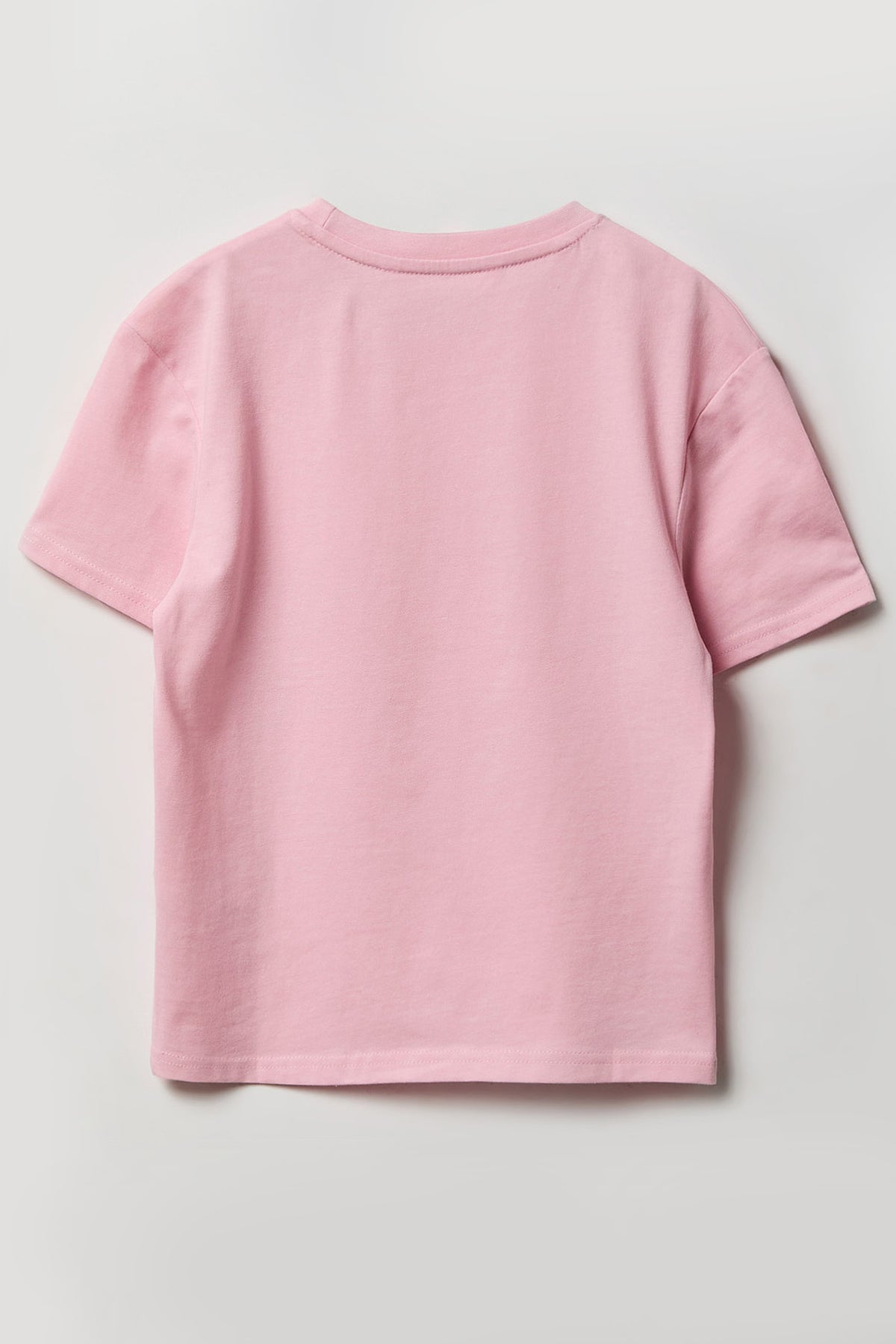 Alt View 2. Girls Country Graphic T-Shirt - Rose