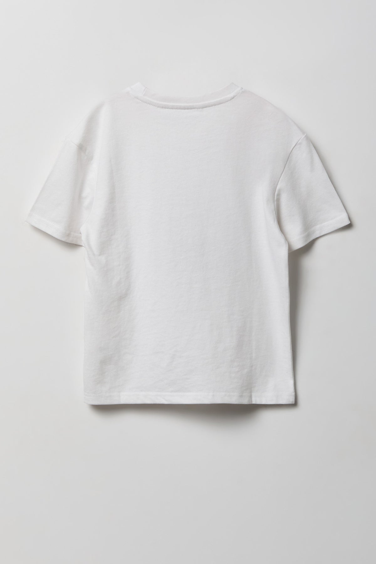 Alt View 2. Girls Graphic T-Shirt - White