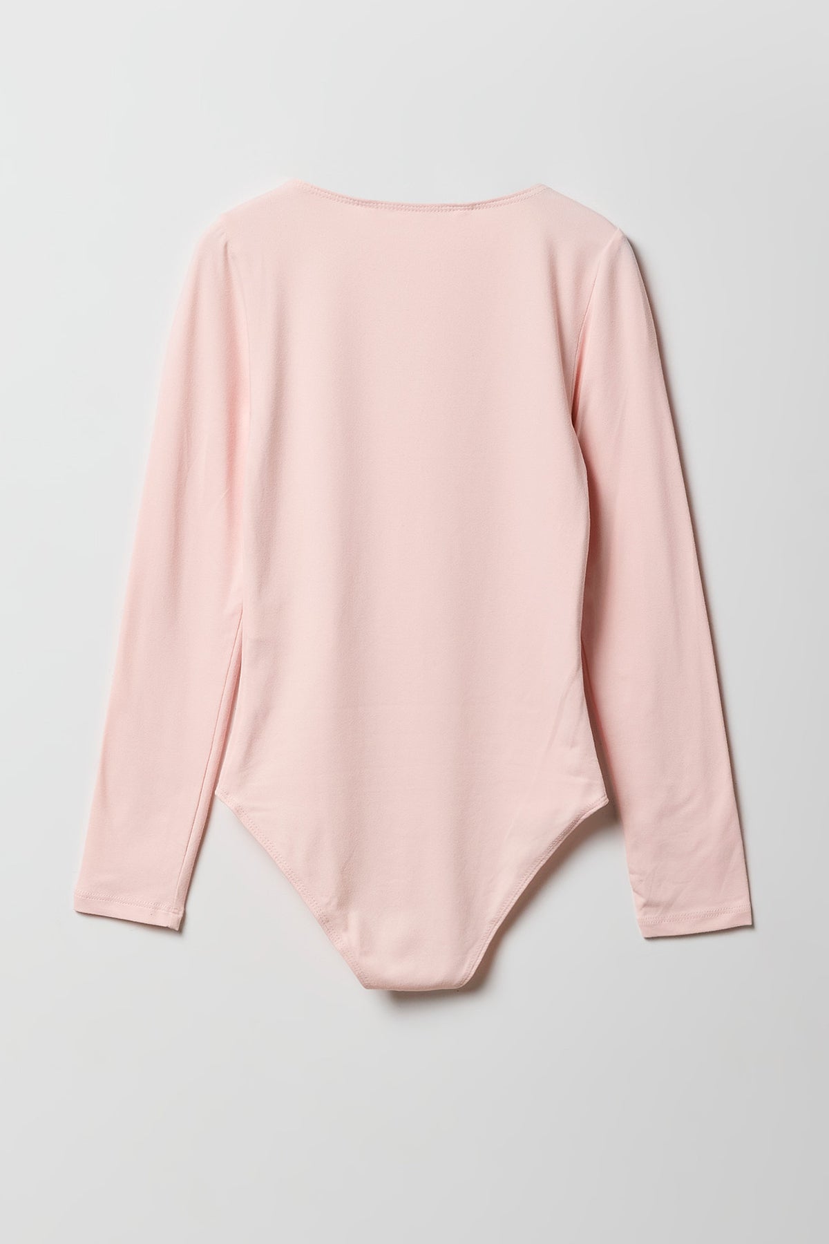 Vue alternative 2. Maillot à manches longues avec encolure carrée pour fille