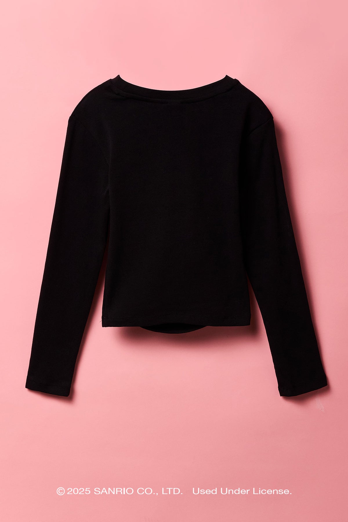 Vue alternative 2. Haut à manche longue côtelé cintré Hello Kitty® pour filles