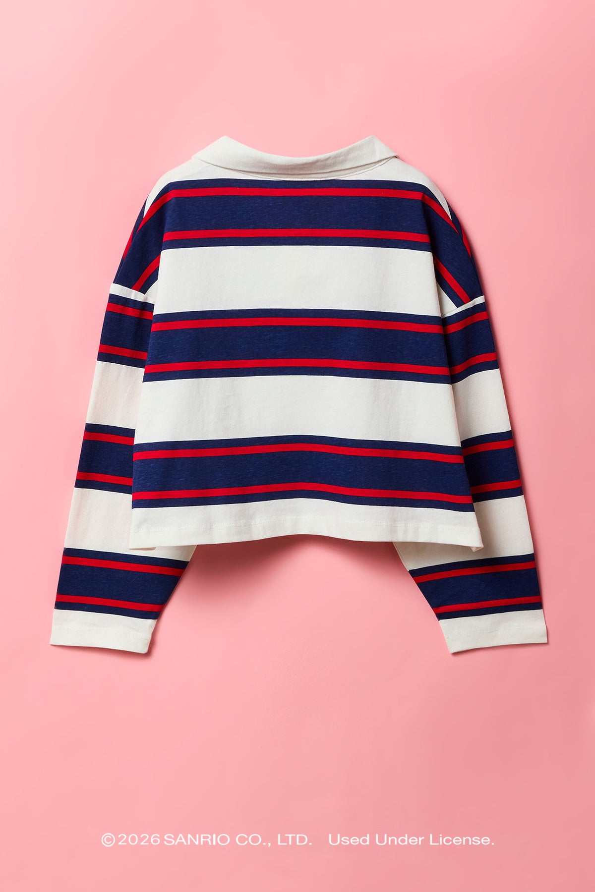 Vue alternative 2. Chandail de rugby Hello Kitty® pour filles