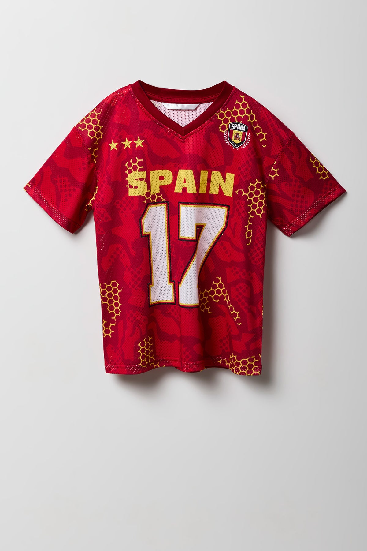 Vue alternative 3. Jersey en filet Spain pour enfants
