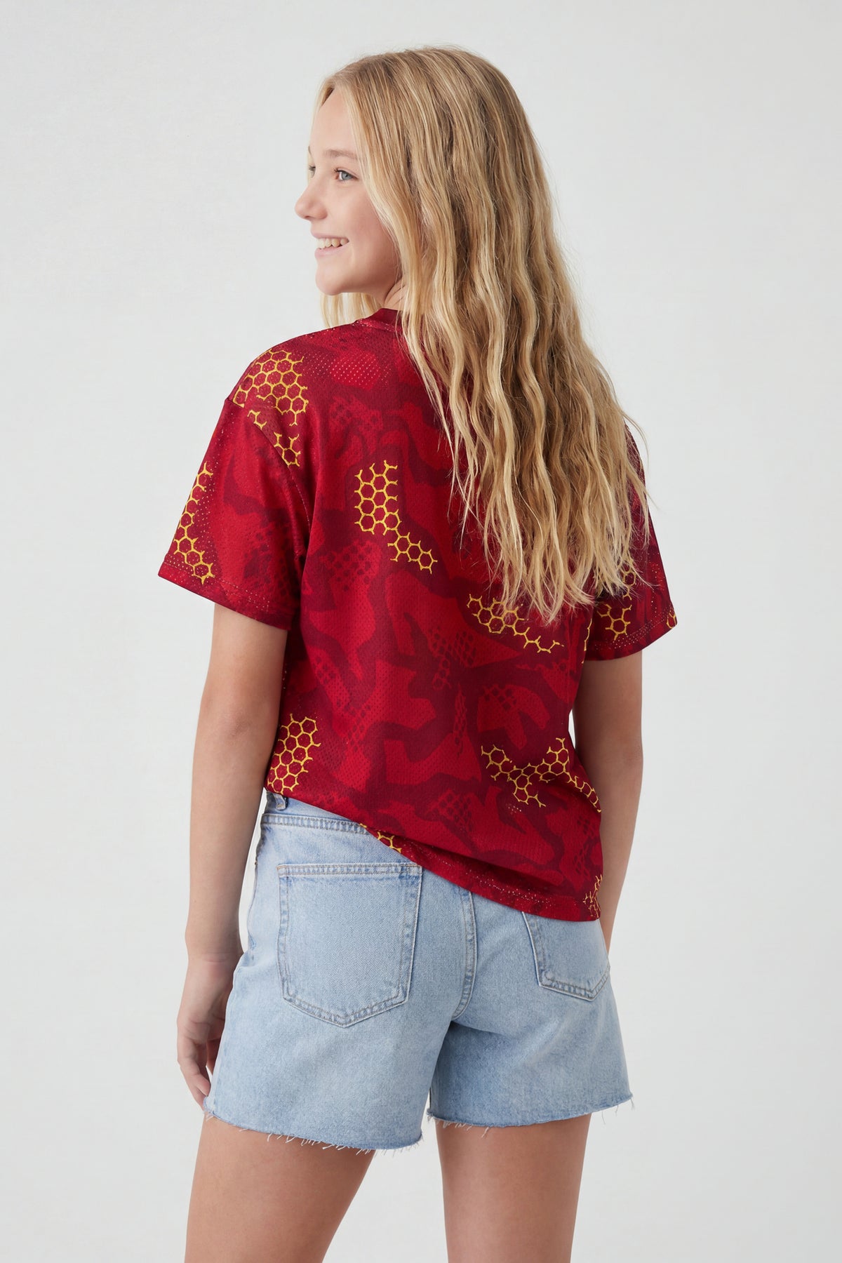 Vue alternative 2. Jersey en filet Spain pour enfants
