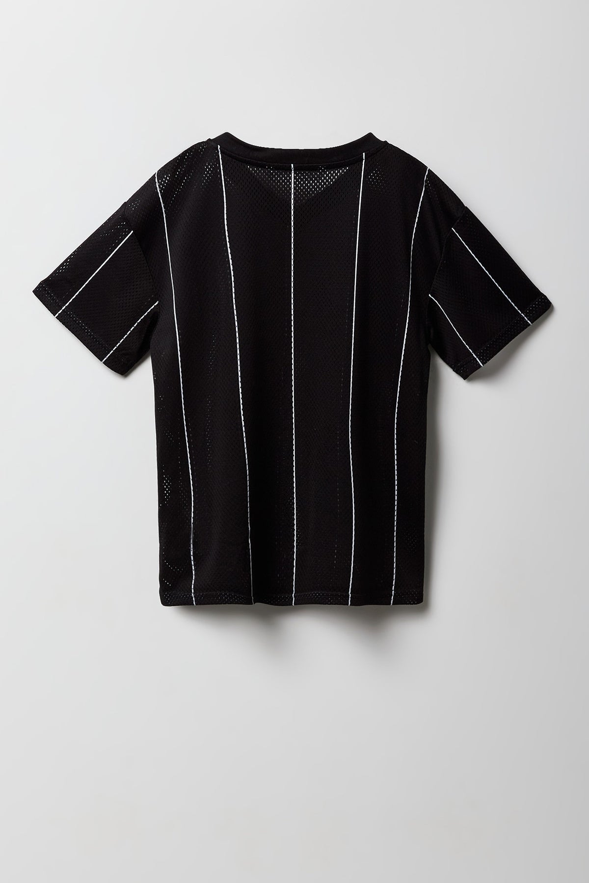 Alt View 4. Kids Canada Mesh Jersey - Black with White