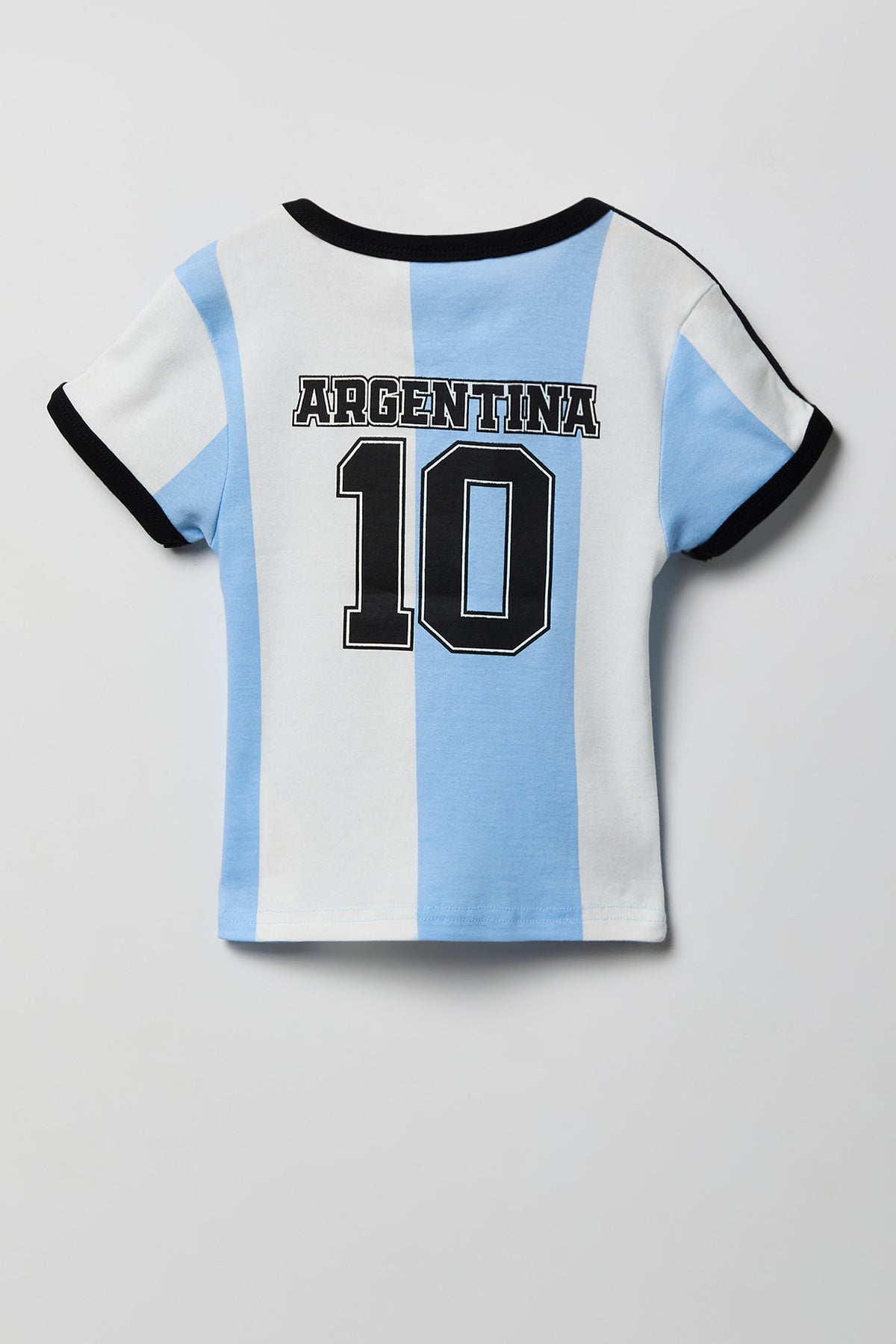 Vue alternative 4. T-shirt de soccer à imprimé Argentine pour enfant