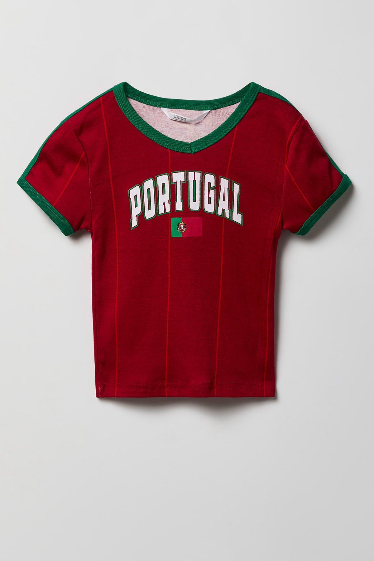 Alt View 3. Girls Portugal Graphic T-Shirt - Plum