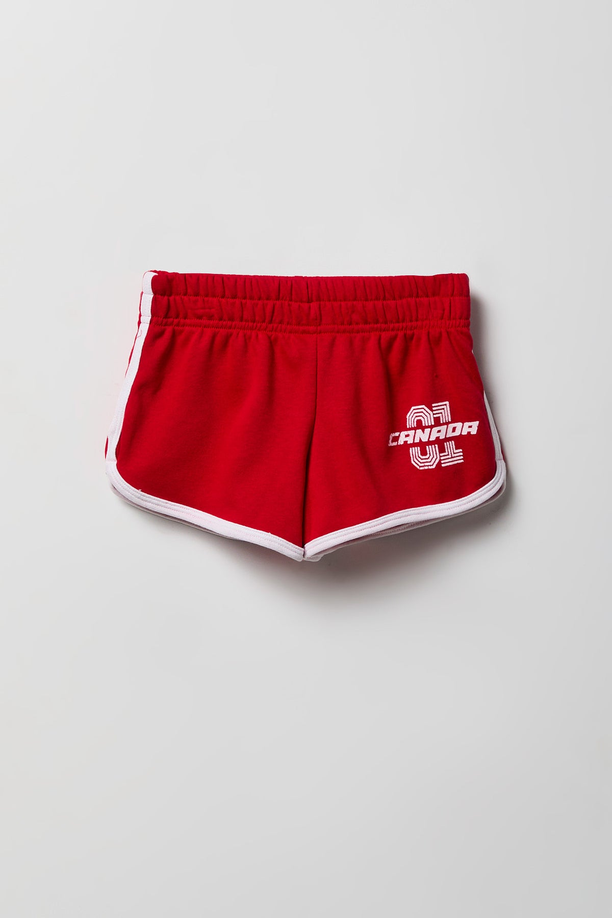 Alt View 6. Girls Canada Graphic Soccer Tank and Short Set - Red