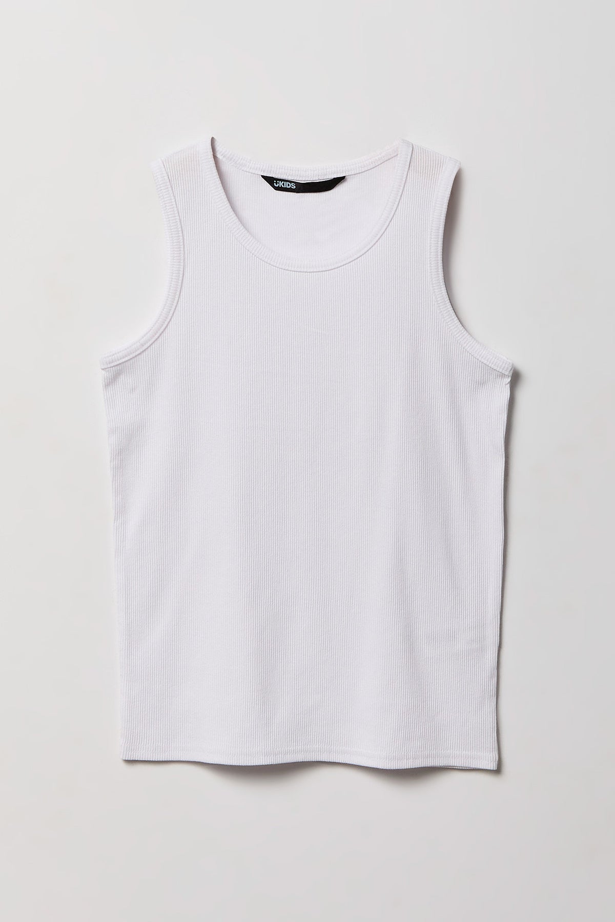 Alt View 2. Boys Ribbed Undershirt (2 Pack) - White