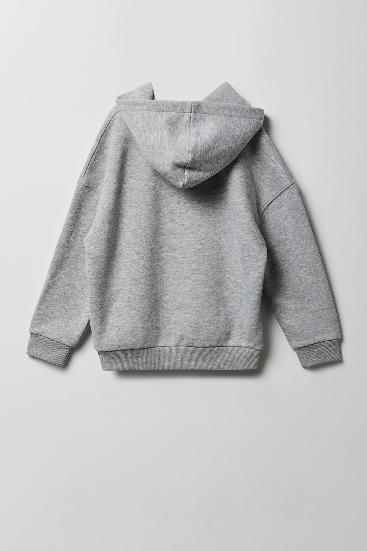 Alt View 2. Kids Originals Premium Heavyweight Fleece Hoodie - Heather Grey