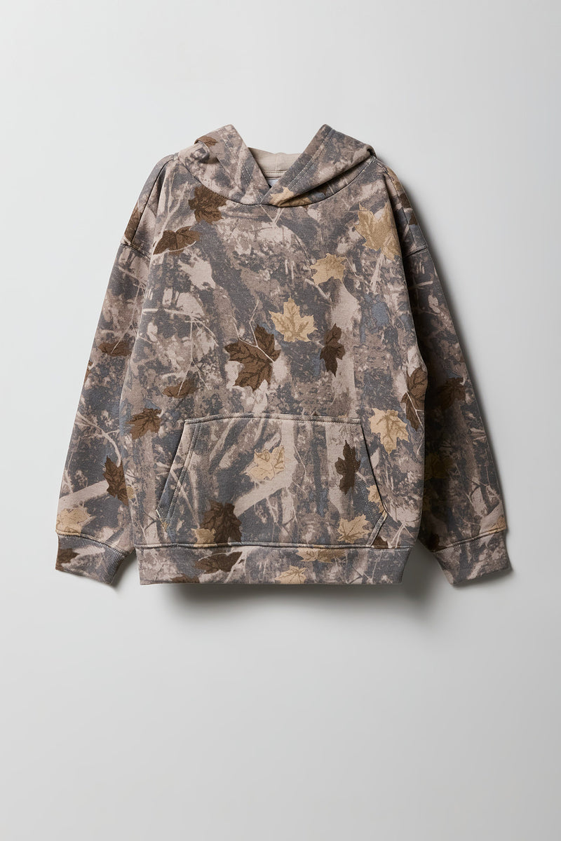 Kids Camo Fleece Hoodie